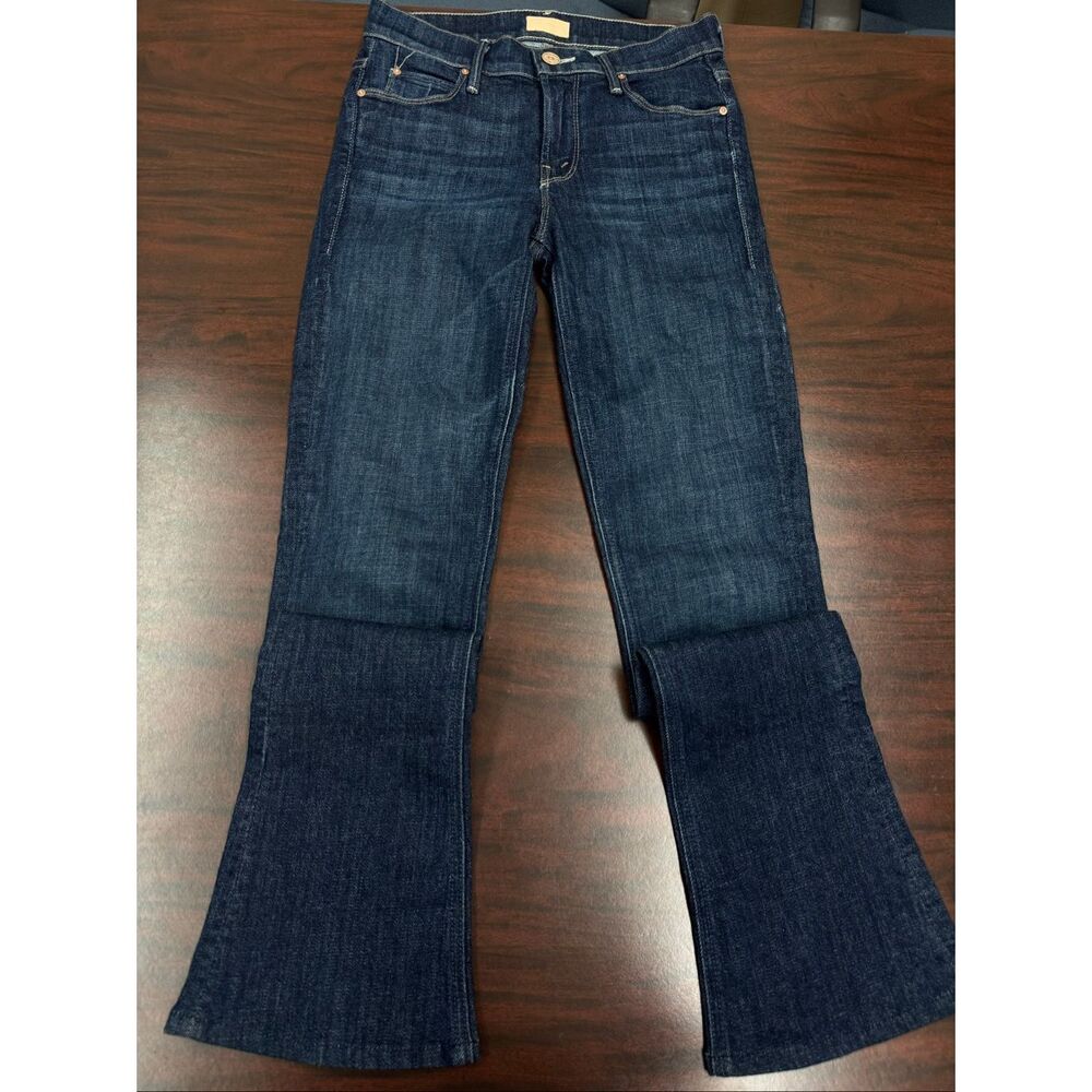 MOTHER Dark Indigo Flare Jeans